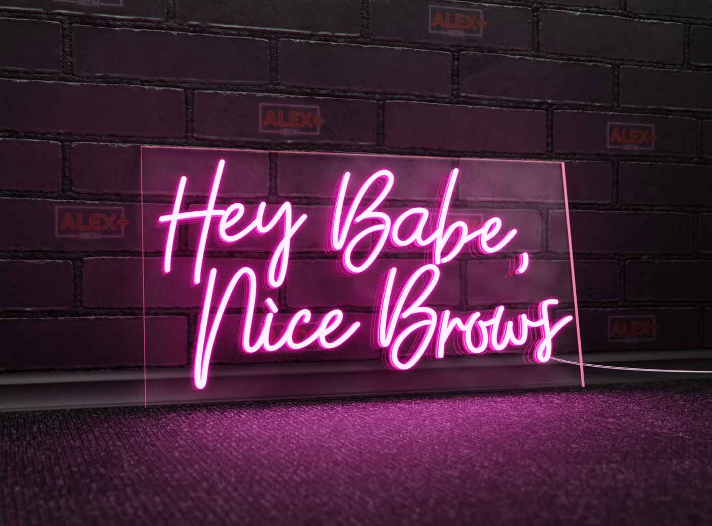 Неоновий виріб “Nice Brows”