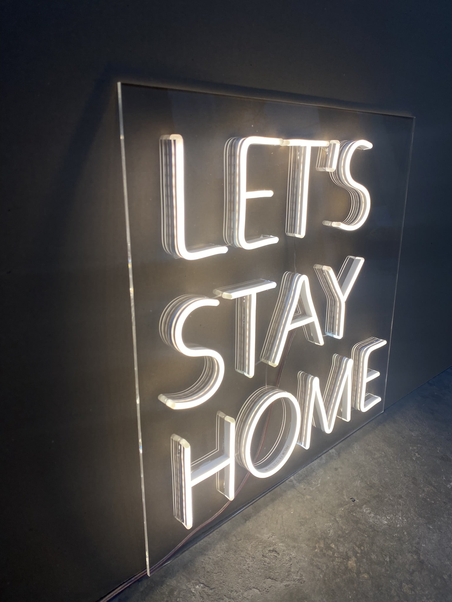 Let`s stay home, 600х600, 4860грн