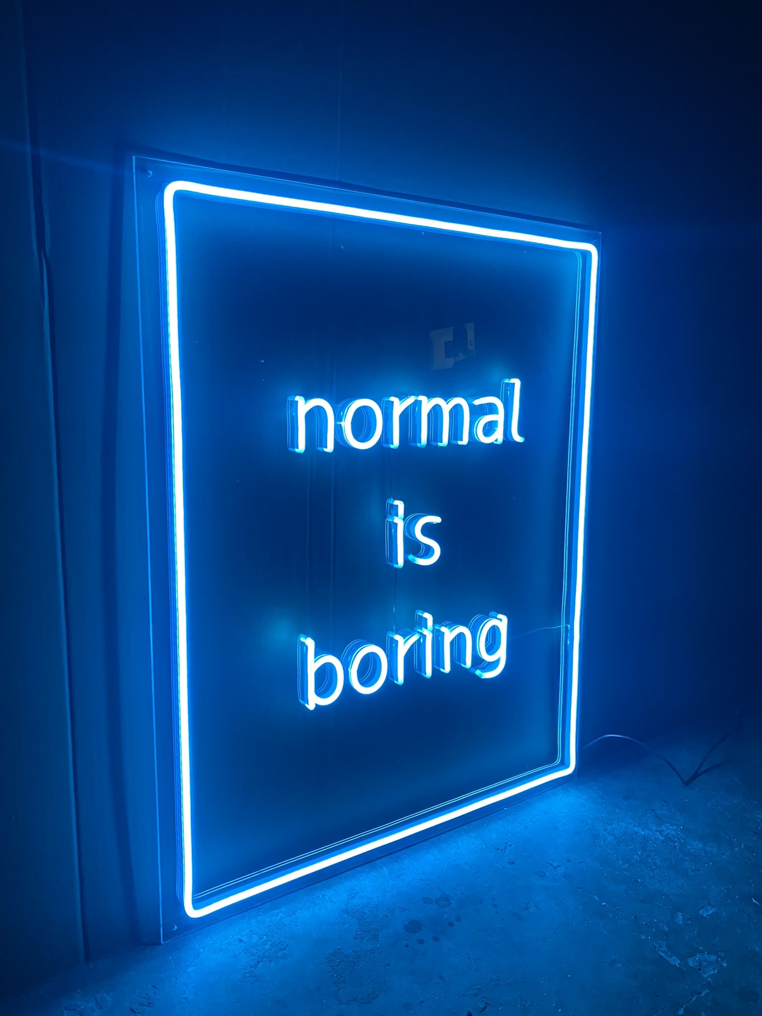 normal is boring, 600х750, 4950грн