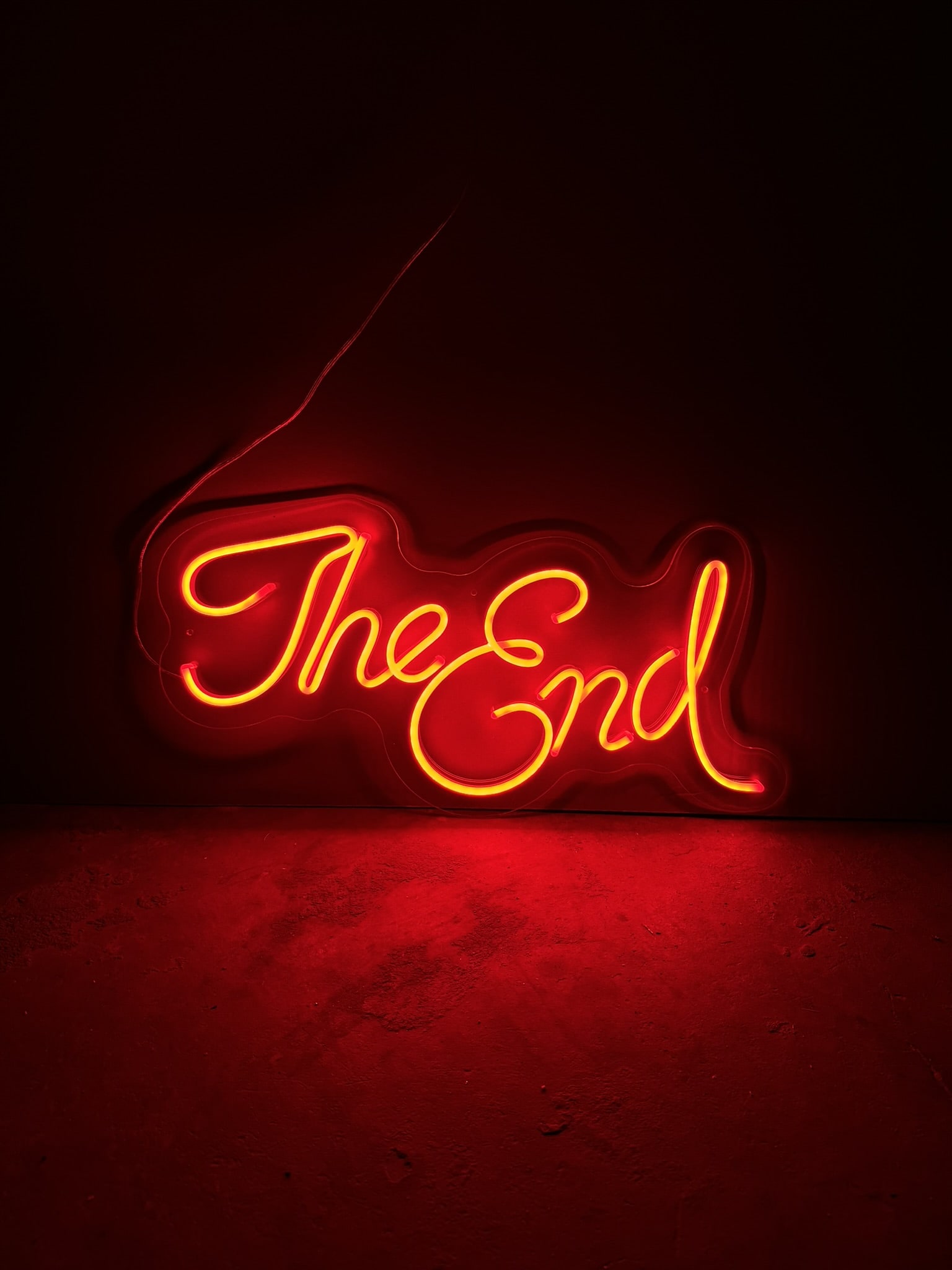 The end. 500х250, 2950грн